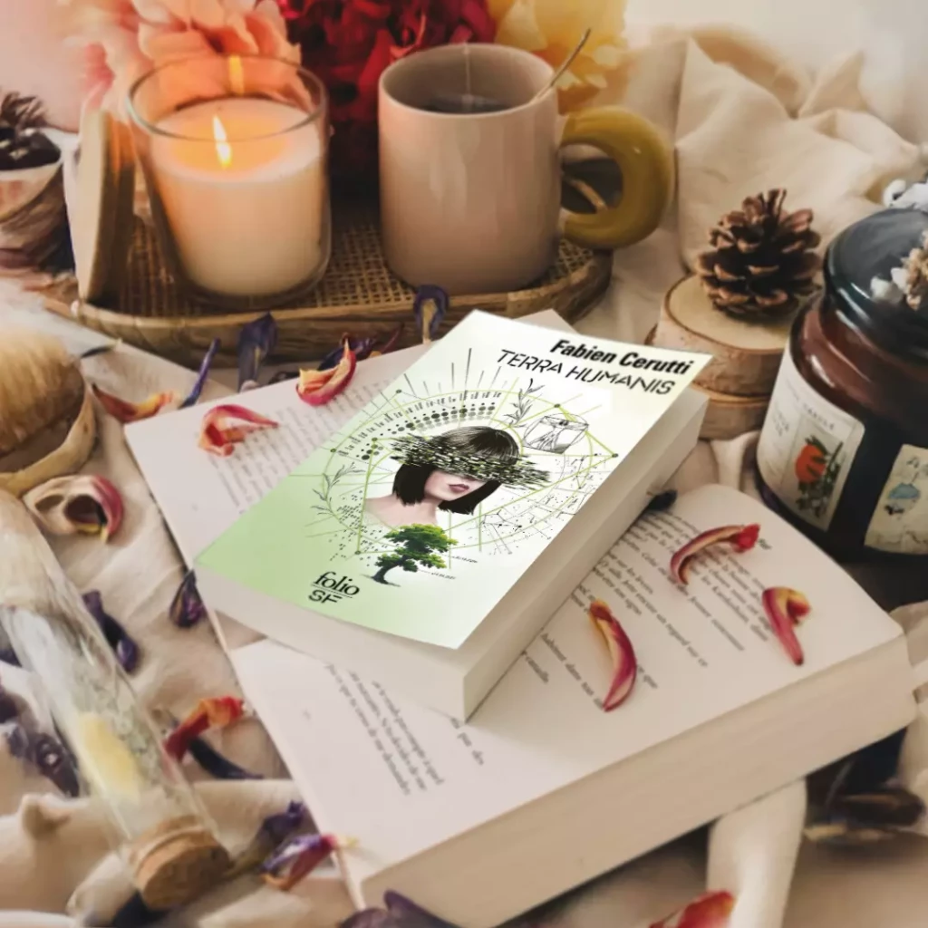 Couverture du roman Terra Humanis de Fabien Cerutti, roman écologique entre utopie et dystopie