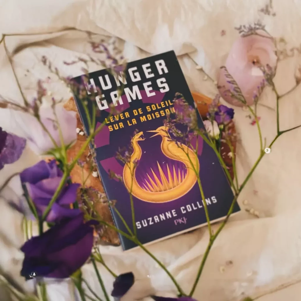 Couverture du livre Hunger Games : Lever de soleil sur la moisson de Suzanne Collins, édition PKJ