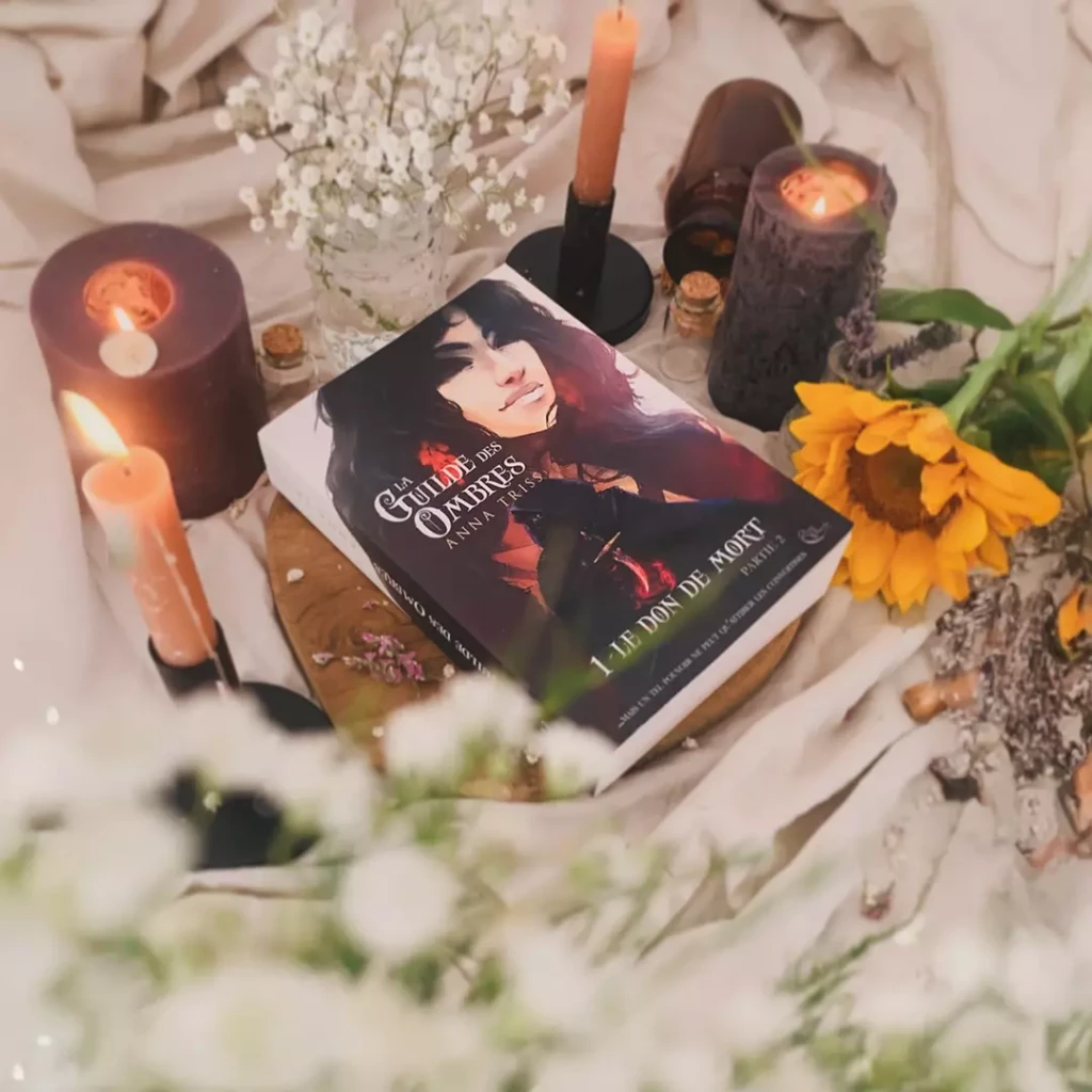 Couverture du roman La guilde des ombres tome 1.2 Le don de mort d’Anna Triss