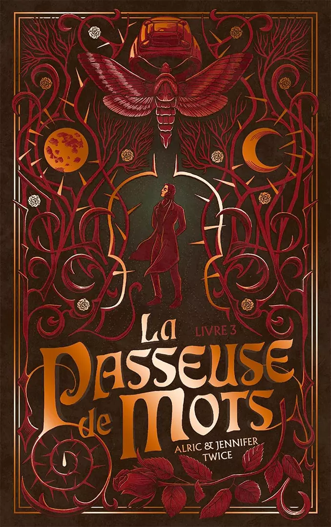 Couverture du livre 3 de la passeuse de mots de Alric et Jennifer Twice