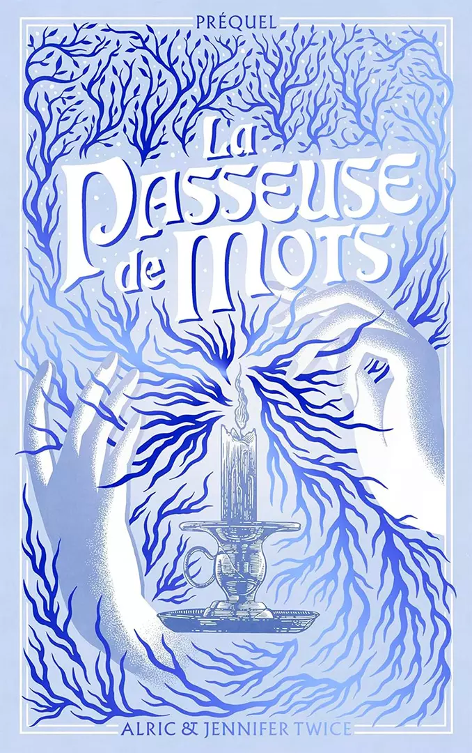 Couverture du préquel de la passeuse de mots de Alric et Jennifer Twice