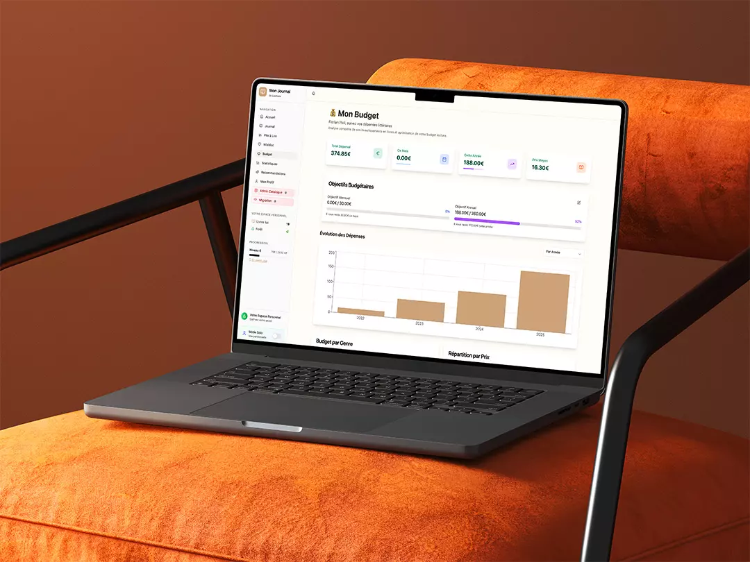 Application de suivi de lecture gratuite : suivi de budget littéraire