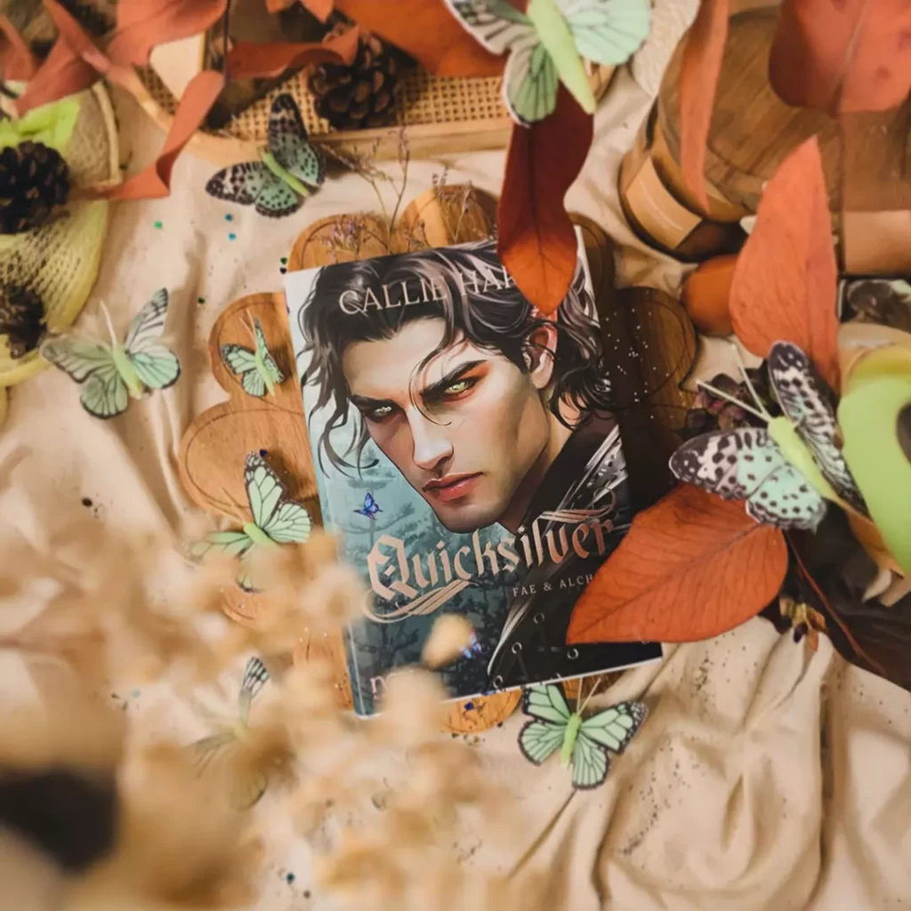 Couverture du roman Quicksilver de Callie Hart, éditions Nox Romans.